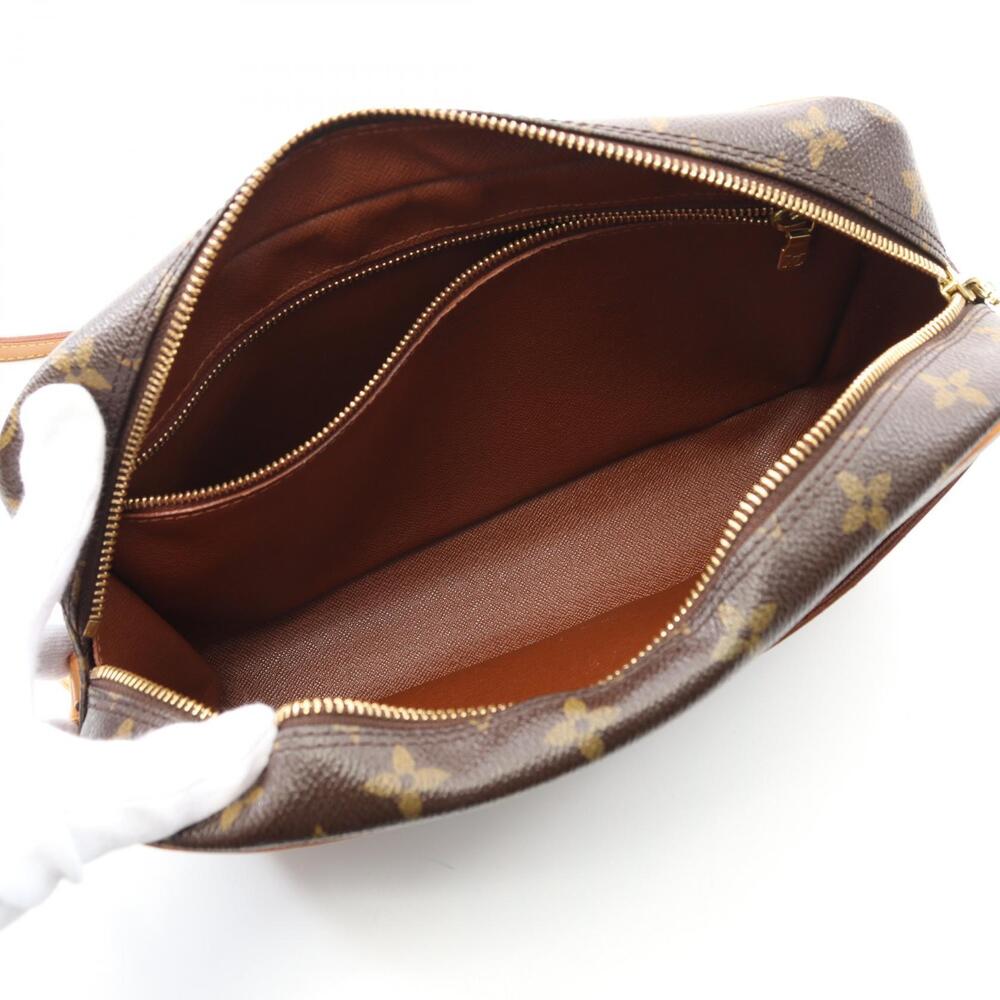 Louis Vuitton Canvas Shoulder Monogram Brown Leather Trocadero Bag - Picture 3 of 9